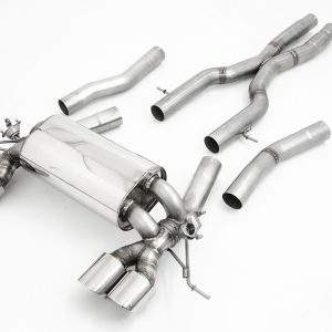 2x76mm Duplex-Anlage Edelstahl