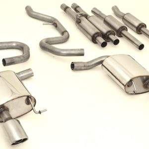 2x55mm Duplex-Anlage VW Passat 3C B7