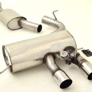 76mm Duplexanlage mit Klappensteuerung VW Golf V R32