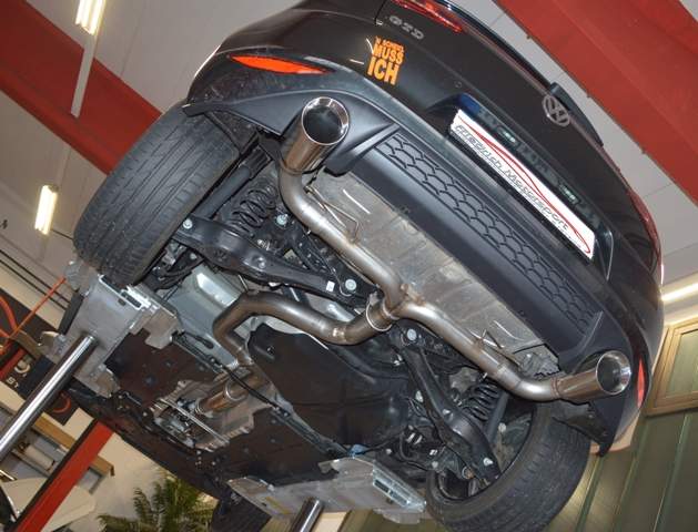 76mm Duplex-Anlage Edelstahl – Bild 2