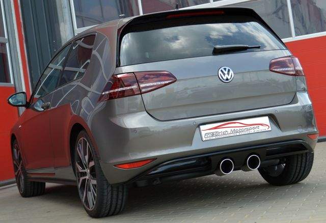 76mm Duplex-Anlage VW Golf VII GTD – Bild 2