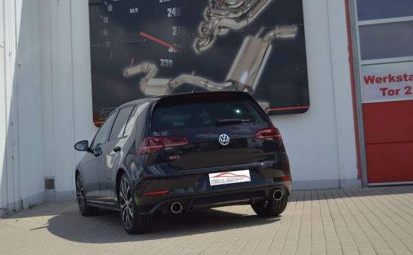 76mm Duplex-Anlage VW Golf VII GTI / Performance – Bild 2