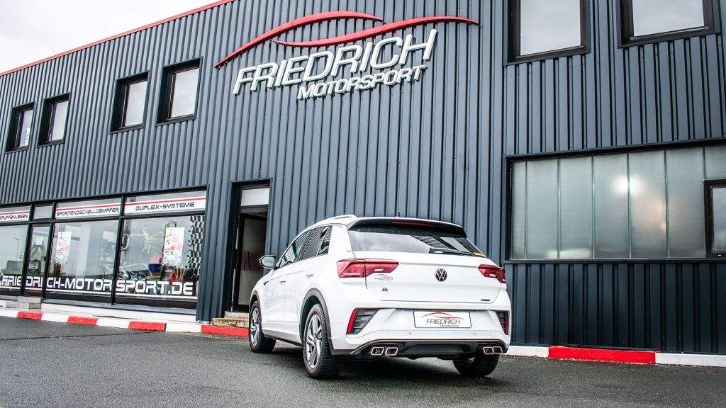 76mm Duplex-Anlage VW T-ROC 4motion