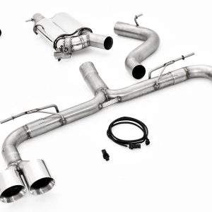 76mm Duplex-Anlage mit originaler Klappensteuerung VW T-ROC R (A1) 4motion