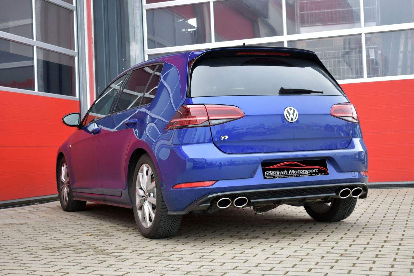 76mm Duplex-Anlage mit originaler Klappensteuerung VW Golf VII R – Bild 2