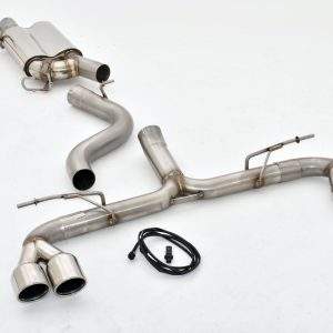 76mm Duplex-Anlage mit originaler Klappensteuerung VW Golf VII R