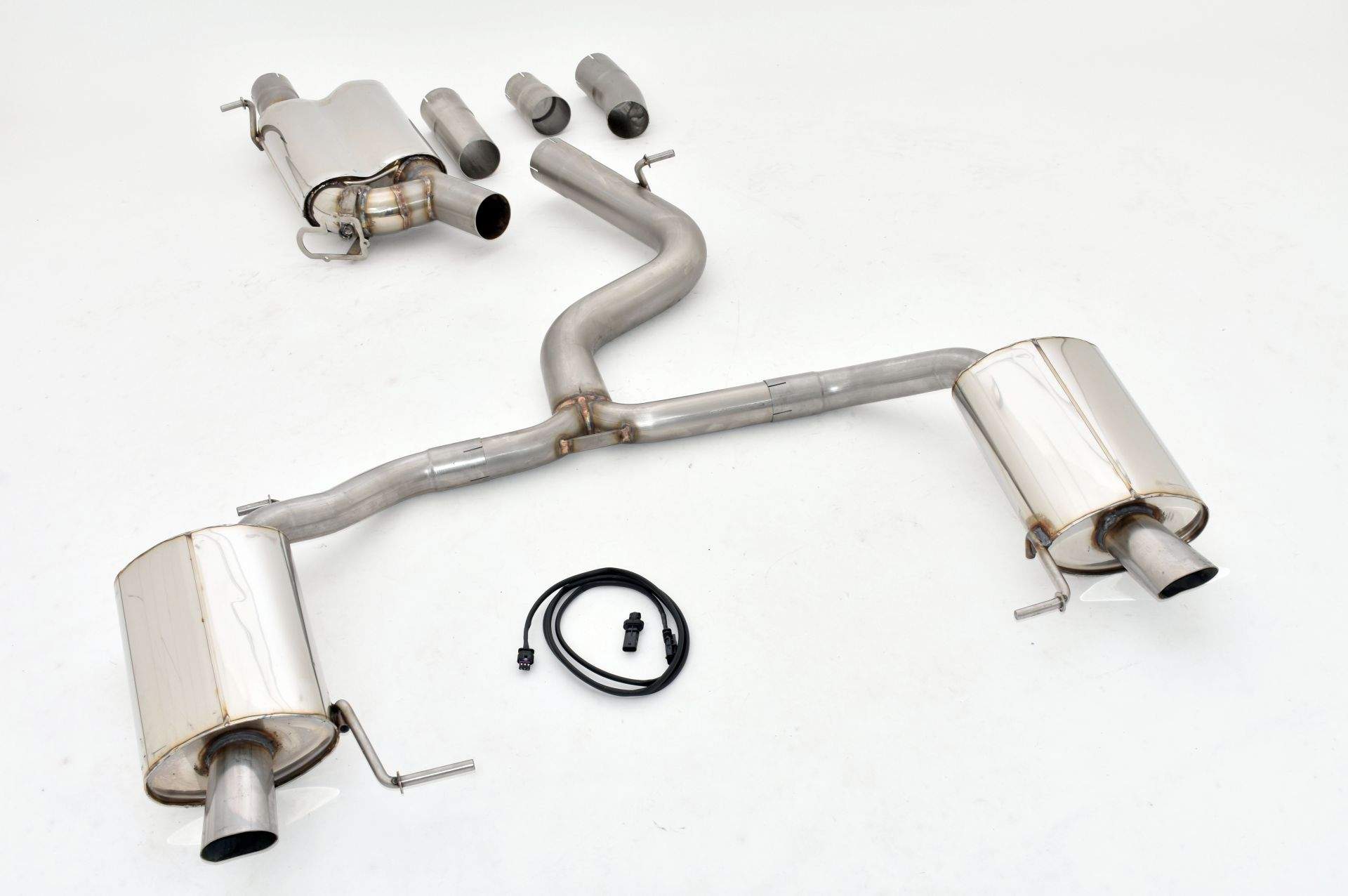 76mm Duplex-Anlage mit originaler Klappensteuerung VW Arteon 3H 4motion