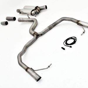 76mm Duplex-Anlage mit originaler Klappensteuerung VW Arteon 3H 4motion