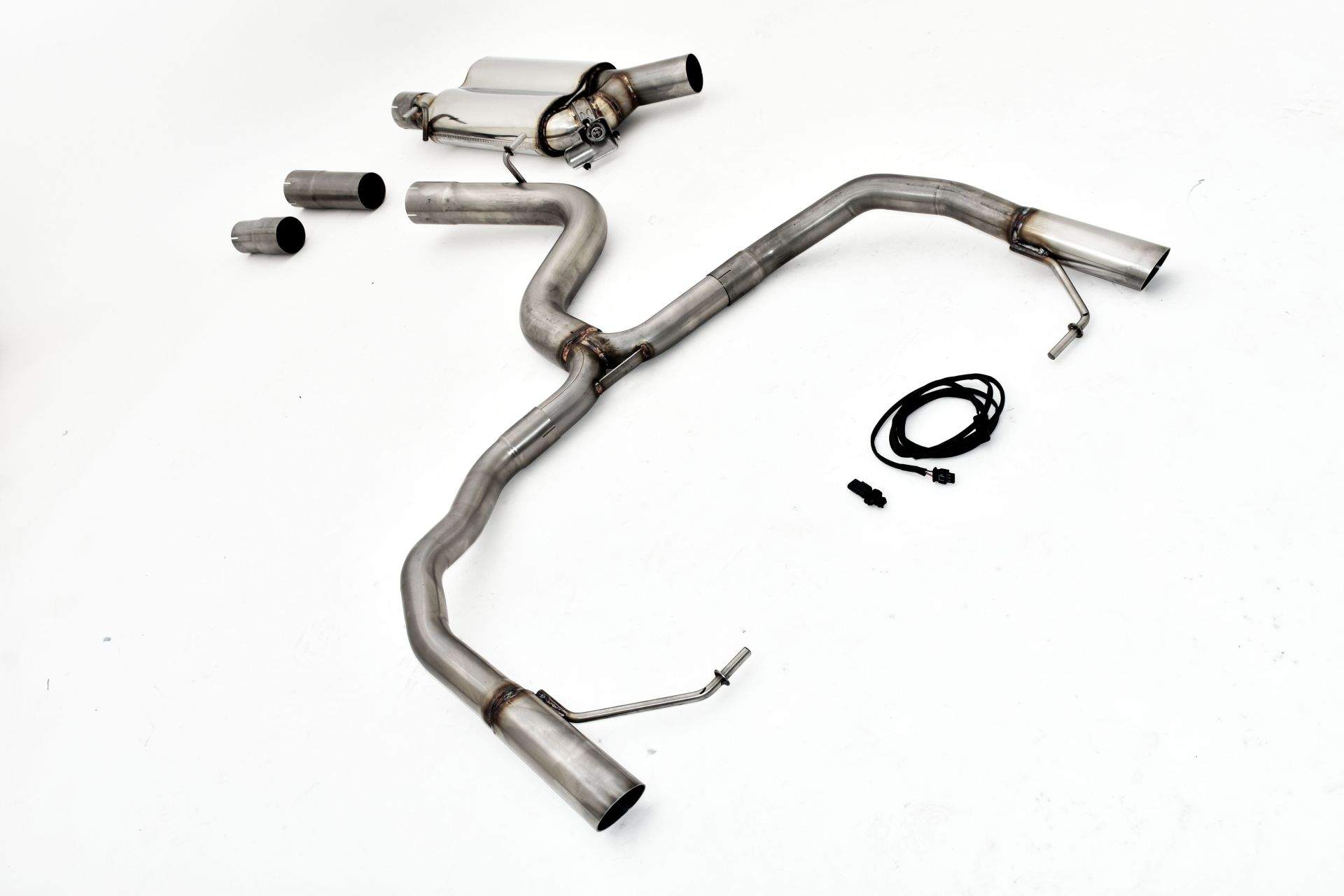 76mm Duplex-Anlage mit originaler Klappensteuerung VW Arteon 3H 4motion