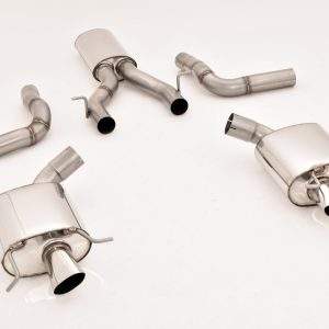 2x76mm Duplex-Anlage Mercedes A/C207 E-Klasse