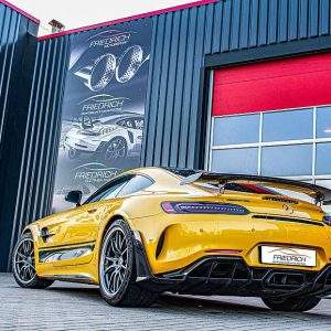2x 76mm Duplex-Anlage mit Klappensteuerung Mercedes AMG GT Black Series C/X190