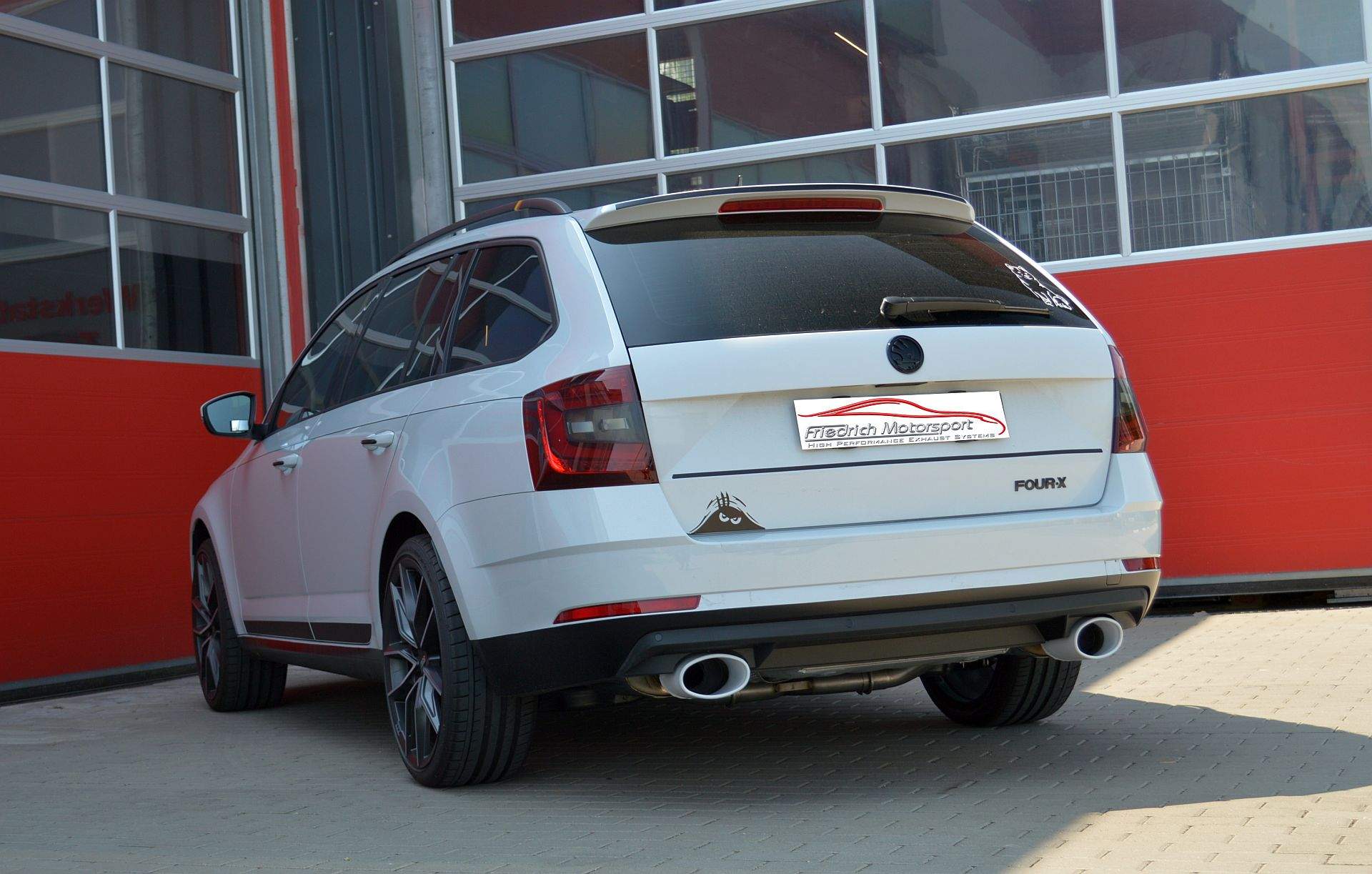 76mm Duplex-Anlage Skoda Octavia 5E – Bild 2