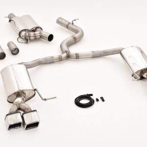 76mm Duplex-Anlage mit originaler Klappensteuerung Skoda Superb 3V (3T)