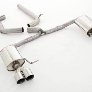 76mm Duplex-Anlage Edelstahl