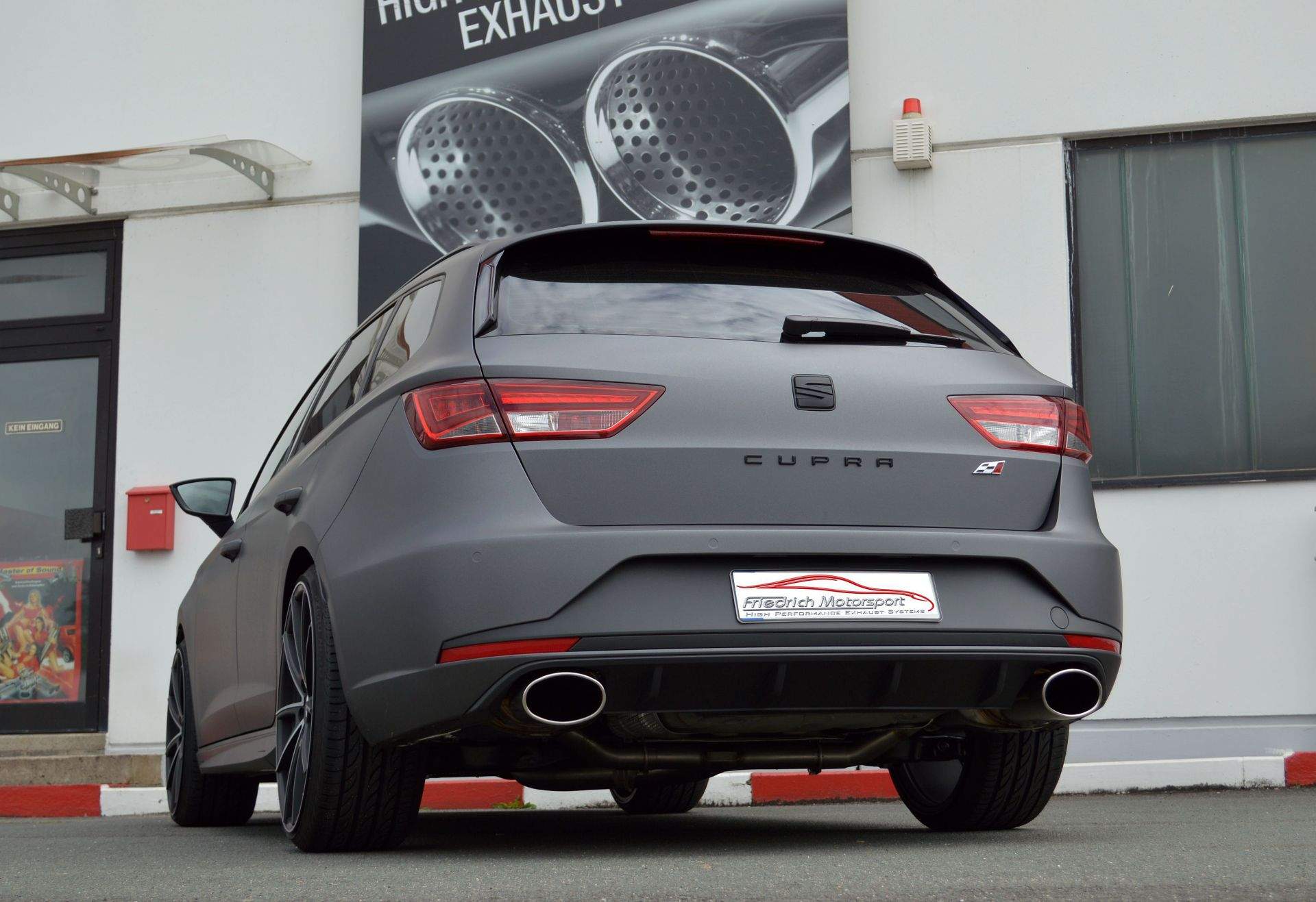 76mm Duplex-Anlage Seat Leon 5F ST Cupra – Bild 2