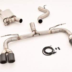 76mm Duplex-Anlage mit originaler Klappensteuerung Seat Cupra Ateca