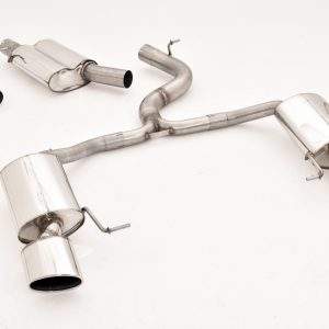 76mm Duplexanlage Seat Leon 5F ST Cupra 4Drive