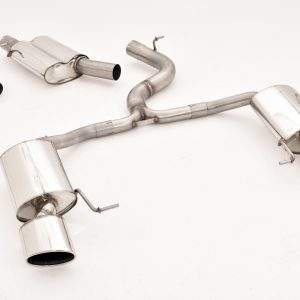 76mm Duplexanlage Seat Leon 5F ST Cupra 4Drive