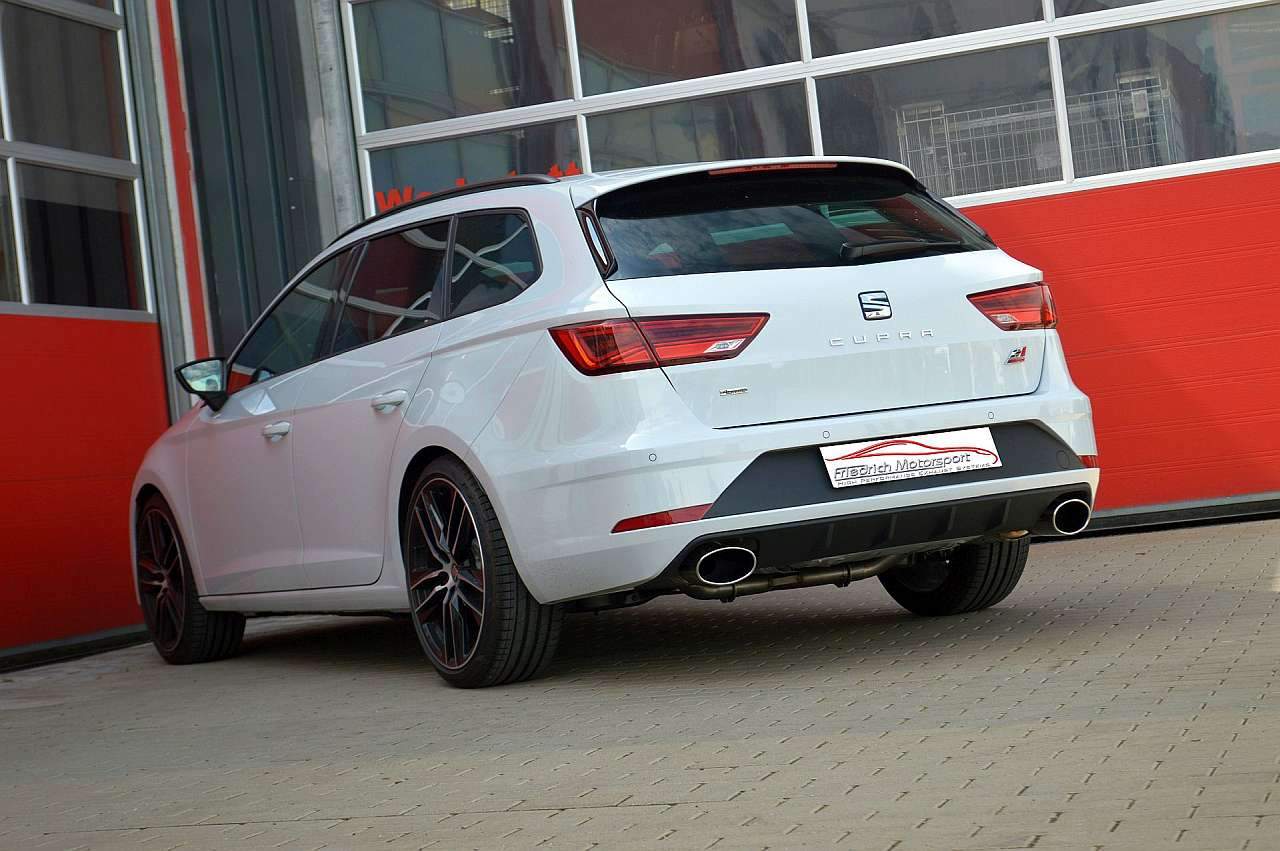 76mm Duplexanlage Seat Leon 5F ST Cupra 4Drive – Bild 2