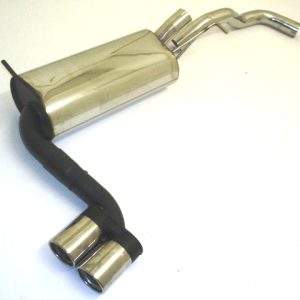 Sportendschalldämpfer mittig Audi A3 8L Frontantrieb