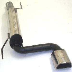 Sportendschalldämpfer mittig Opel Corsa D