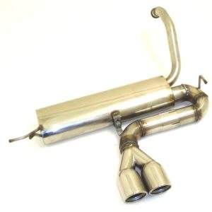 Sportendschalldämpfer mittig Toyota Aygo