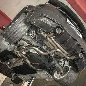 76mm Duplex-Anlage mit Soundgenerator Audi TT 8S Frontantrieb