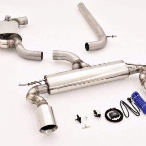 76mm Duplex-Anlage mit Klappensteuerung Audi A3 8P 3-Türer Frontantrieb