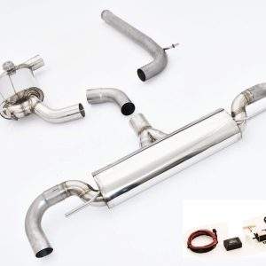 76mm Duplex-Anlage mit Klappensteuerung Audi TT 8J Frontantrieb