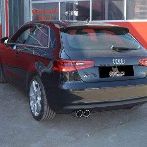 76mm Single-Anlage mit Soundgenerator Audi A3 8V 3-Türer Frontantrieb