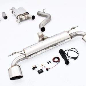 76mm Duplex-Anlage mit Klappensteuerung Audi A3 8V 3-Türer Quattro