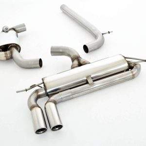 76mm Single-Anlage mit Klappensteuerung Audi A3 8V Sportback Frontantrieb