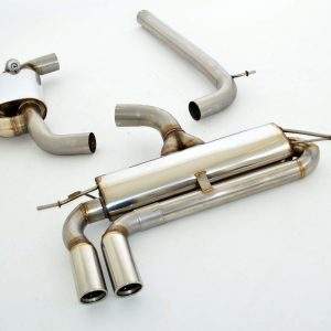 76mm Single-Anlage mit Klappensteuerung Audi A3 8V Limousine Frontantrieb