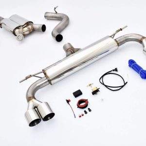 76mm Duplex-Anlage mit Klappensteuerung Audi A3 8V Limousine Quattro