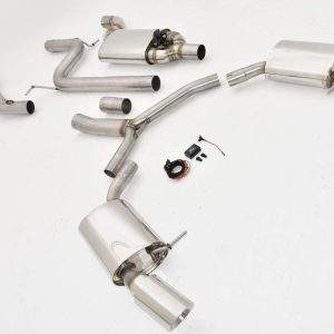 76mm Duplex-Anlage mit Klappensteuerung Audi A4 B9 (B8/8W) Frontantrieb