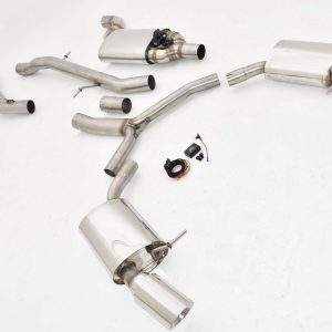 76mm Duplex-Anlage mit Klappensteuerung Audi A5 B9 (F5/B8) Sportback Quattro