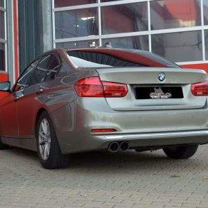 76mm Single-Endschalldämpfer mit Soundgenerator Edelstahl