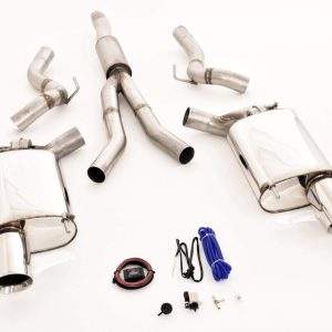 2x70mm Duplex-Anlage mit Klappensteuerung Ford Mustang VI