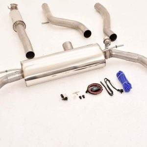 76mm Duplex-Anlage mit Klappensteuerung Mercedes W176 A-Klasse Frontantrieb