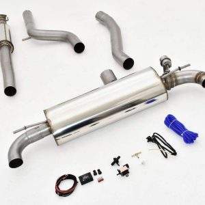 76mm Duplex-Anlage mit Klappensteuerung Edelstahl