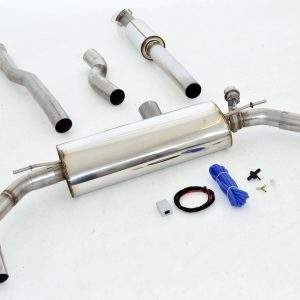 76mm Duplex-Anlage mit Klappensteuerung Mercedes C117 CLA-Klasse