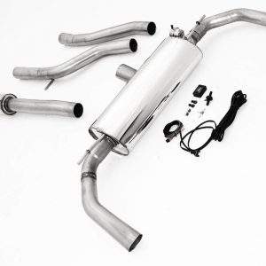 76mm Duplex-Anlage mit Klappensteuerung Mercedes C117 CLA-Klasse