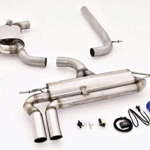 76mm Single-Anlage mit Klappensteuerung Seat Altea 5P inkl. FR