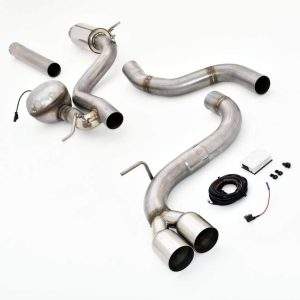 76mm Single-Anlage mit Soundgenerator Seat Leon 1P