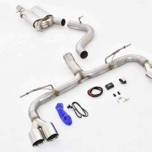 76mm Duplex-Anlage mit Klappensteuerung Seat Ateca Allrad inkl. FR