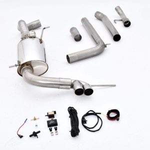 70mm Anlage mittig mit Klappensteuerung Seat Ibiza 6J SC Cupra 3-Türer