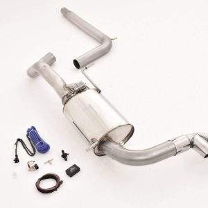 70mm Anlage mittig mit Klappensteuerung Seat Ibiza 6P/6J SC Cupra 3-Türer Facelift