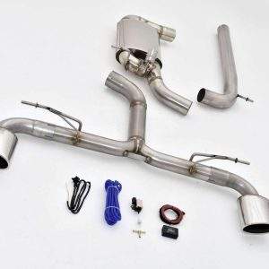 76mm Duplex-Anlage mit Klappensteuerung Seat Leon 5F Cupra inkl. SC