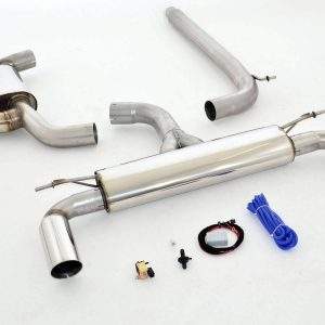 76mm Duplex-Anlage mit Klappensteuerung Seat Leon 5F inkl. FR und SC