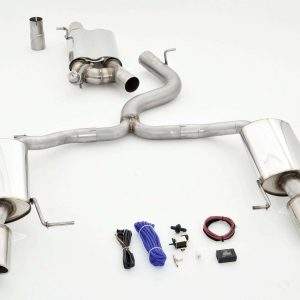 76mm Duplex-Anlage mit Klappensteuerung Seat Leon 5F ST Cupra 4drive